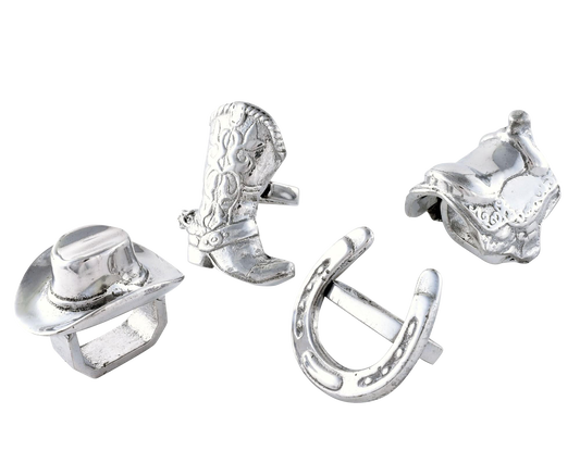 Arthur Court Western Napkin Rings