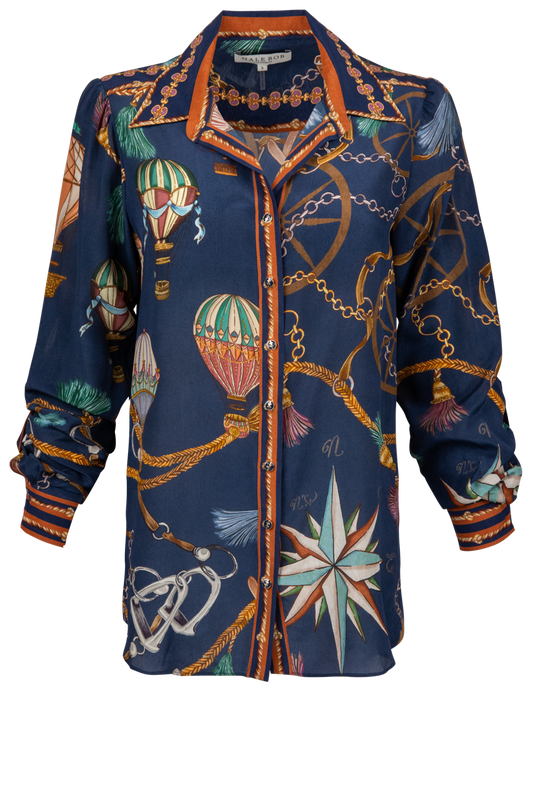 Hale Bob Cleo Silk Top