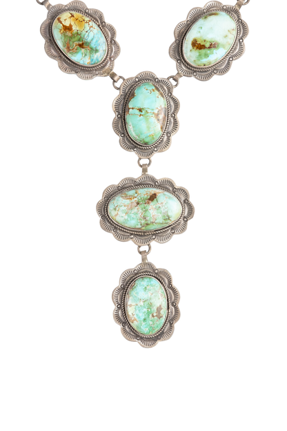 Multi-Turquoise Stone Necklace