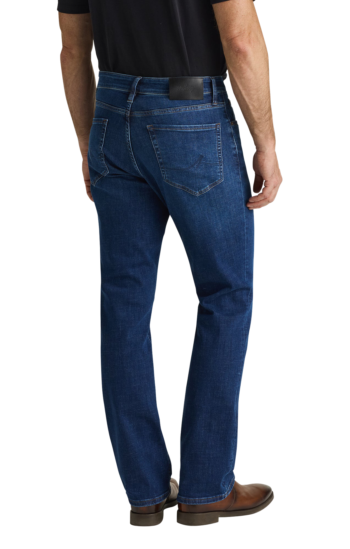 34 Heritage Cash Bootcut Jeans - Dark Brushed