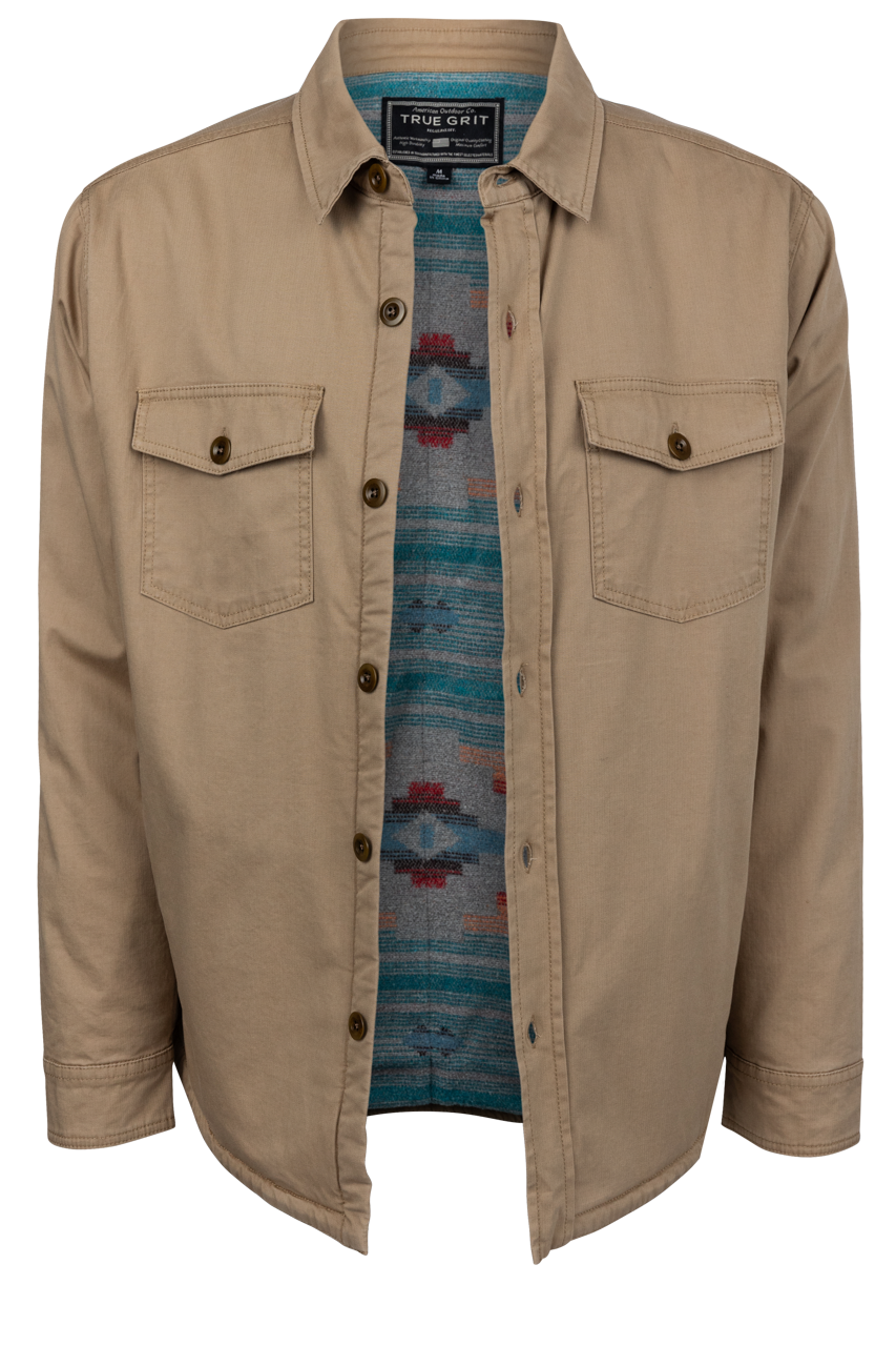 True Grit Mountain Blanket Lined Jacket