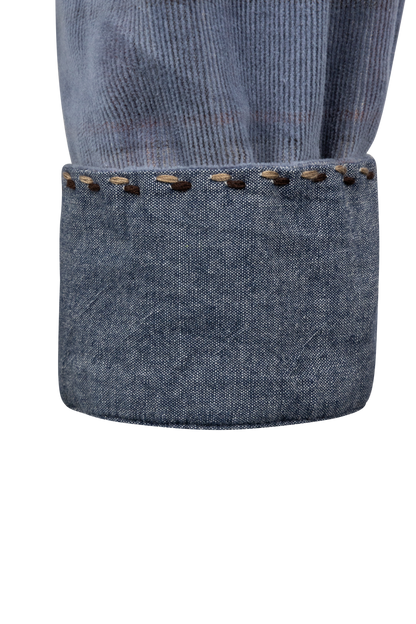 True Grit Button-Front Shirt - Denim