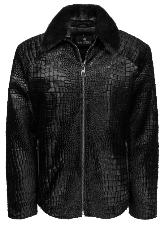 Pinto Ranch Embossed Cavallino Jacket