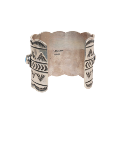 Chunky Golden Hills Turquoise Bracelet
