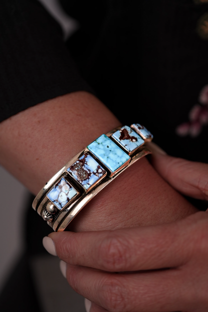 Golden Hills Turquoise Cuff Bracelet