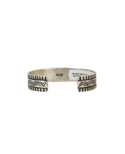 Sterling Silver Sleeping Beauty Cuff by Jo Willie