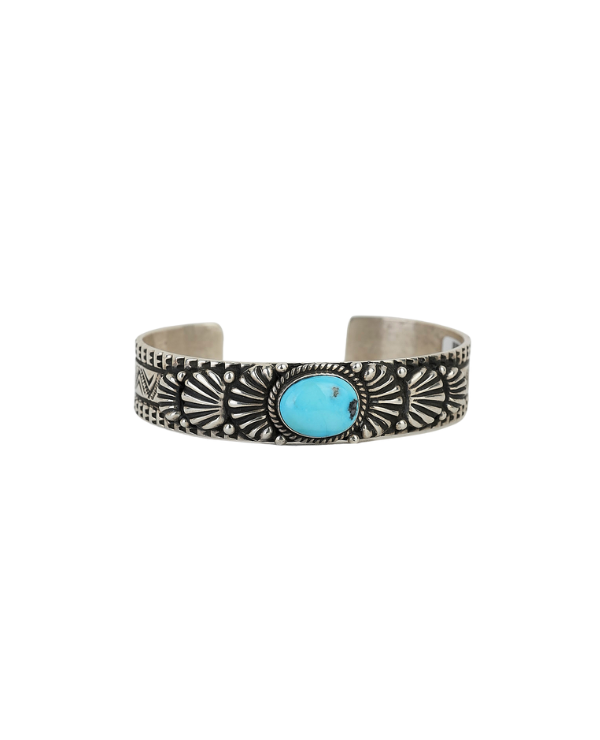Sterling Silver Sleeping Beauty Cuff by Jo Willie