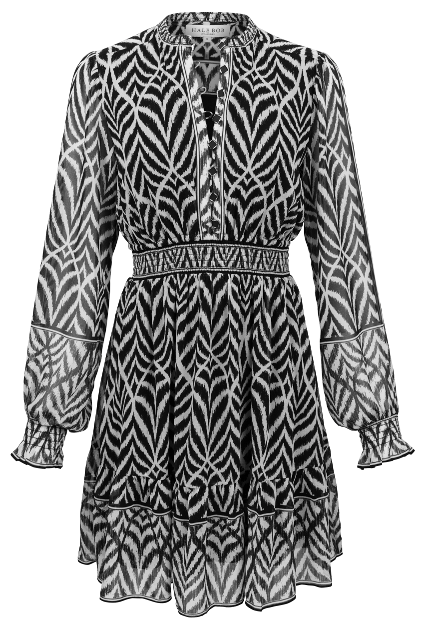 Hale Bob Nyra Chiffon Dress