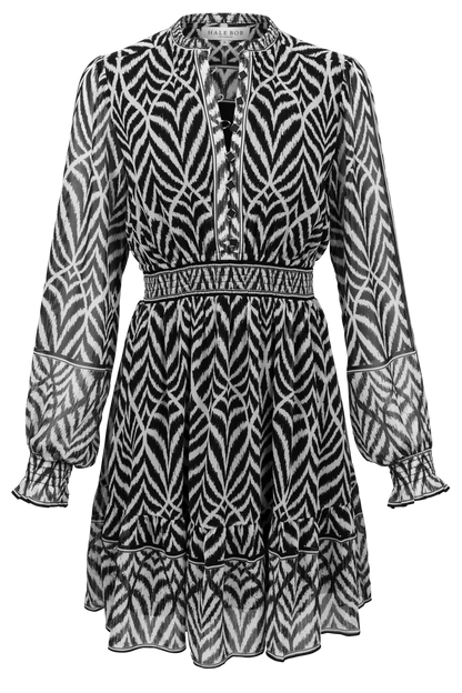 Hale Bob Nyra Chiffon Dress