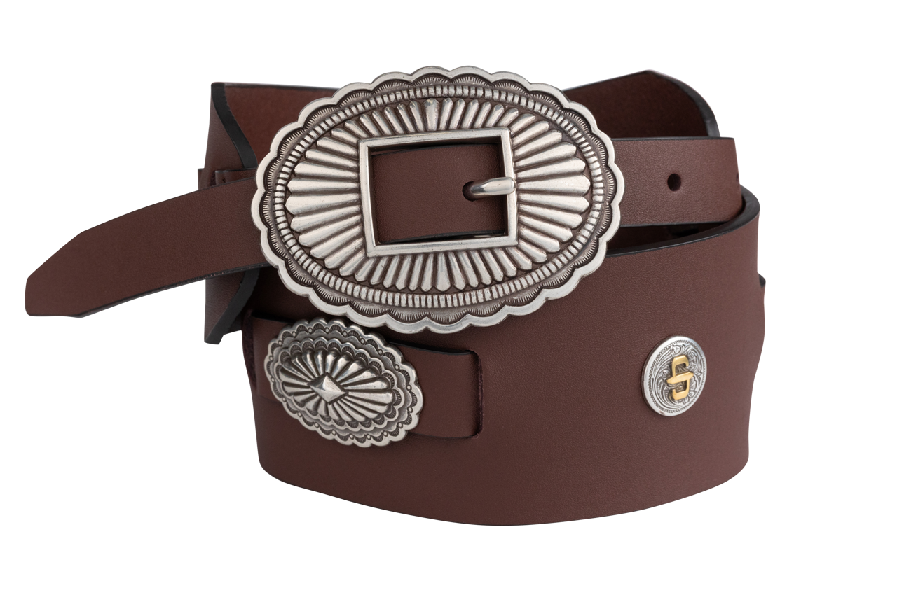Stetson Women's Southwestern Concho Wide Belt