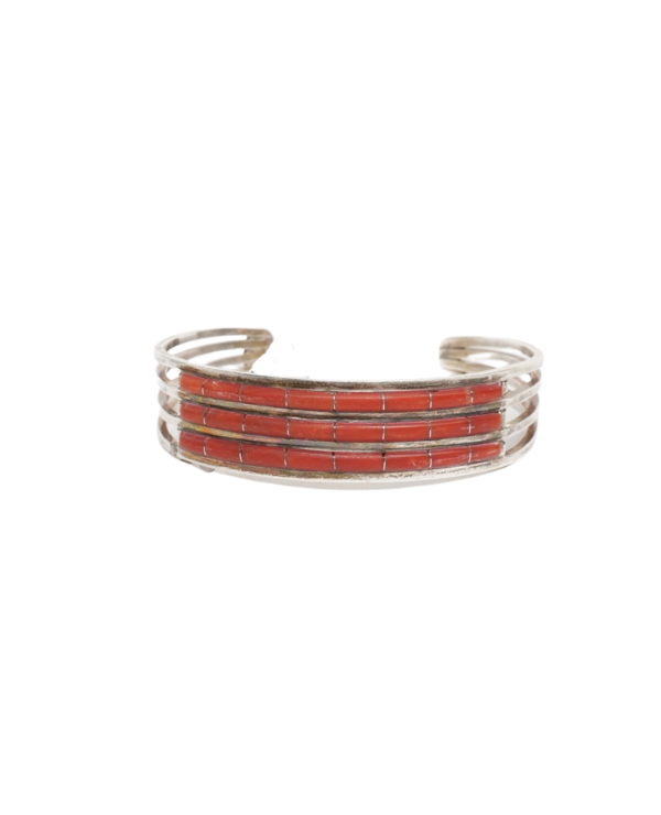 Navajo Coral Bracelet