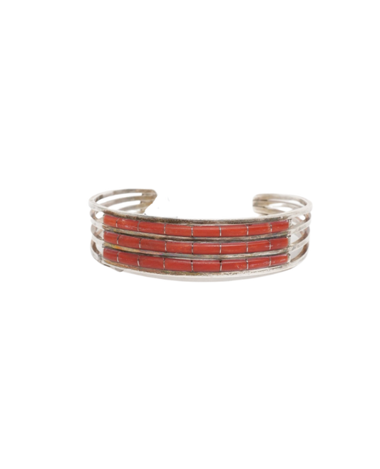 Navajo Coral Bracelet