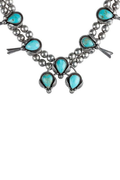 Multi-Turquoise Stone Necklace