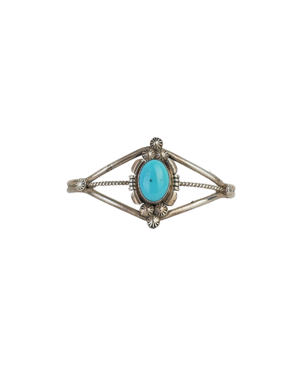 Sterling Silver with Kingman Turquoise by Maried