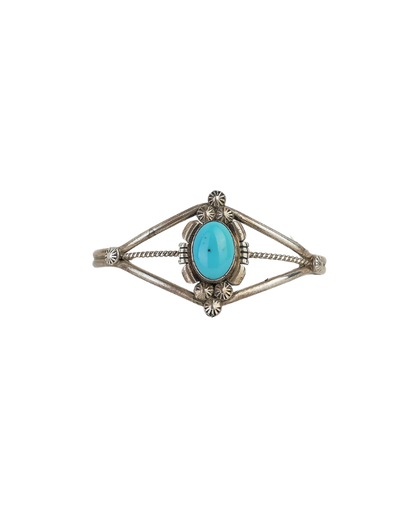 Sterling Silver with Kingman Turquoise by Maried