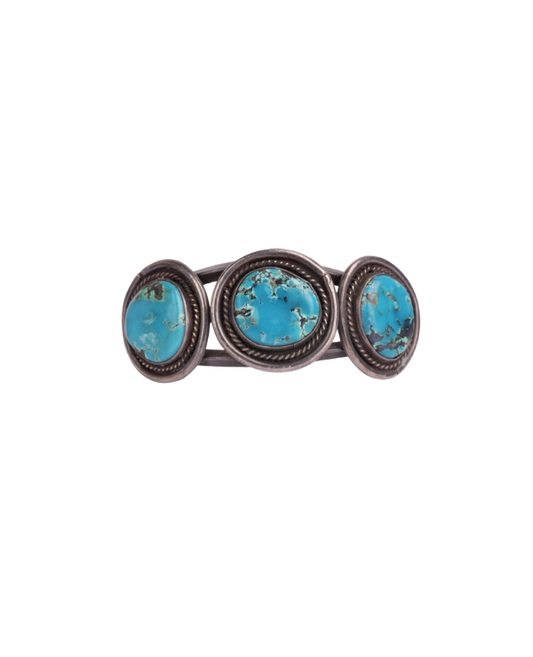 Large Stone Cuff Bracelet