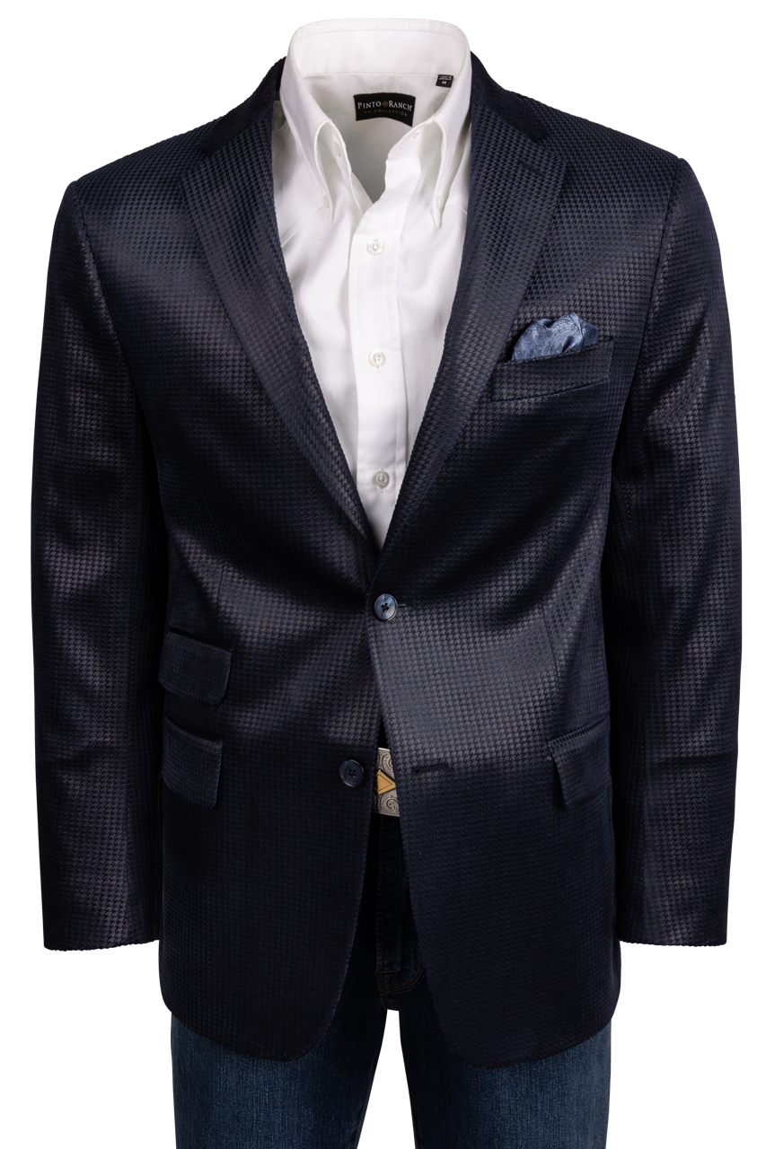 Robert Graham Navy Colden Blazer
