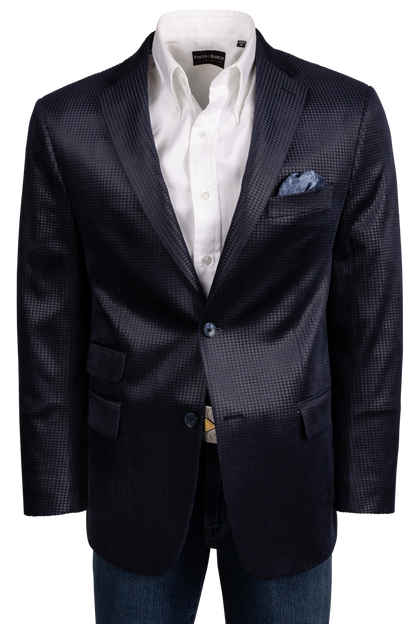 Robert Graham Navy Colden Blazer