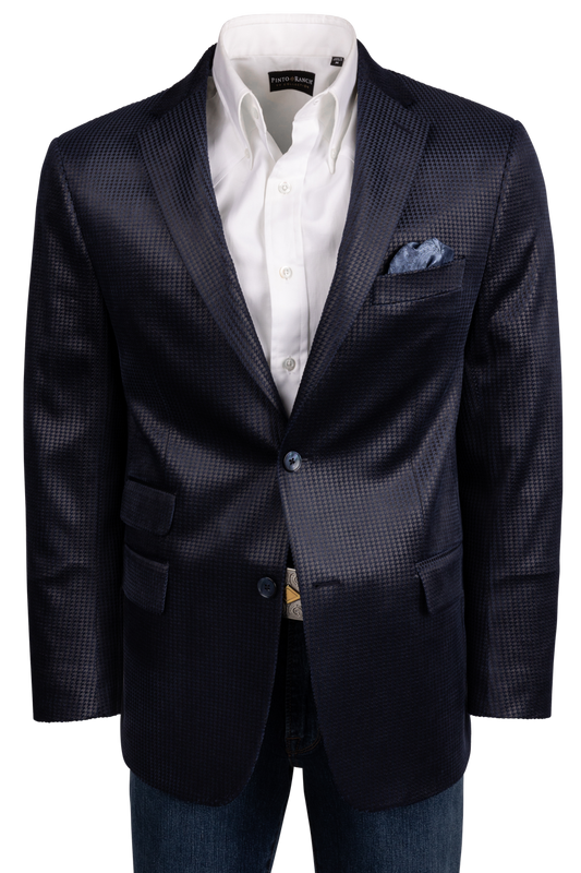 Robert Graham Navy Colden Blazer