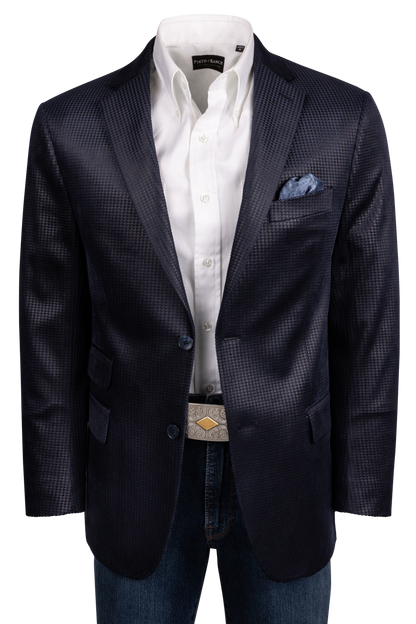 Robert Graham Navy Colden Blazer