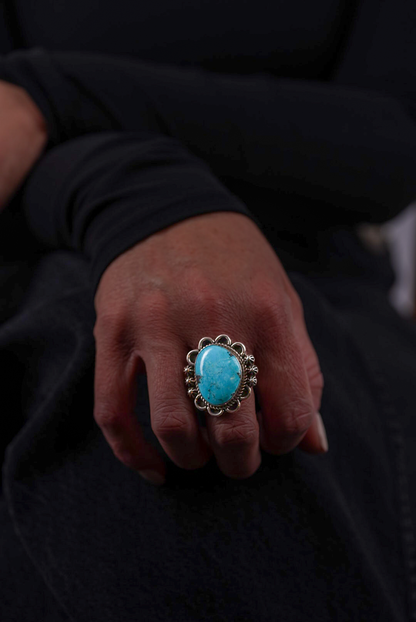 Navajo Turquoise Ring