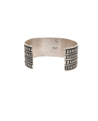 Silver and Turquoise Eagle Cuff Bracelet