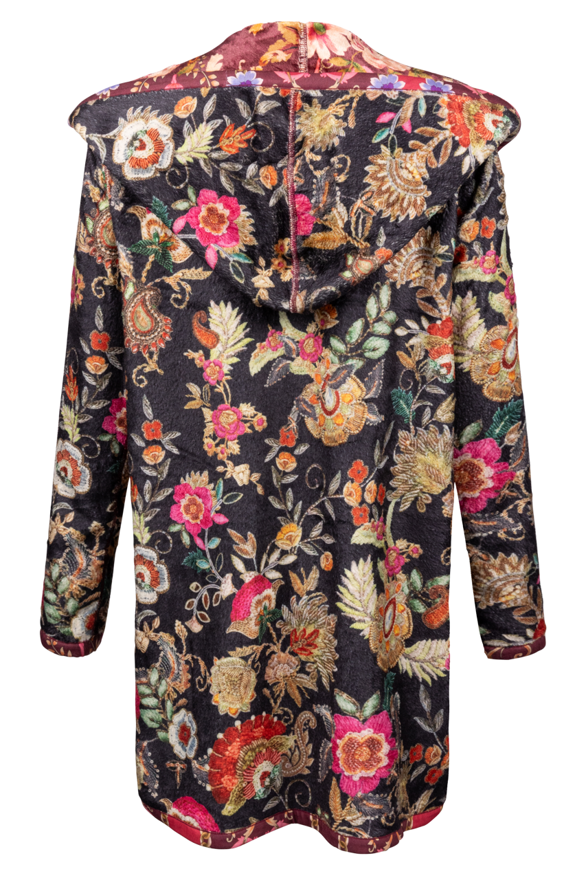 Johnny Was Joan Midi Sherpa Jacket