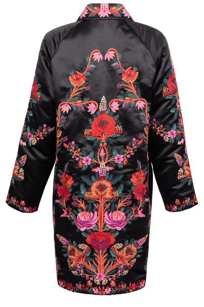 Johnny Was Ajowan Embroidered Coat