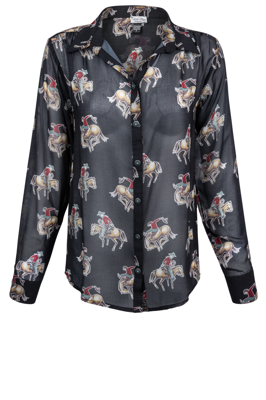 Tasha Polizzi Cora Rider Printed Blouse