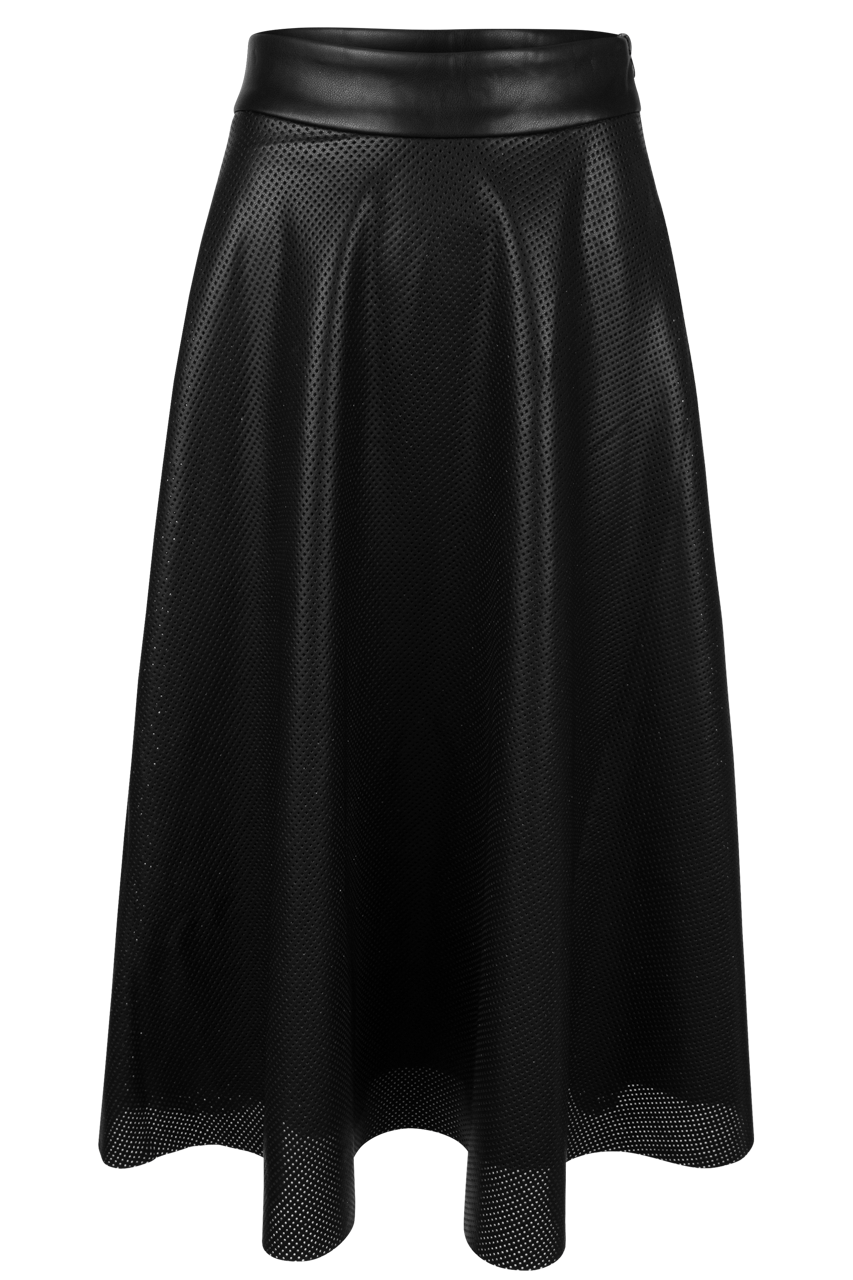Dolce Cabo Faux Leather Skirt
