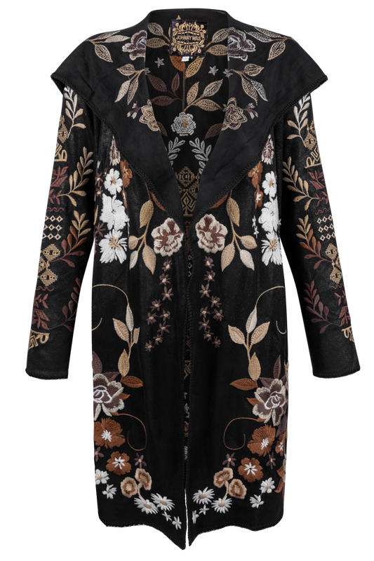 Johnny Was Biya Metallic Duster