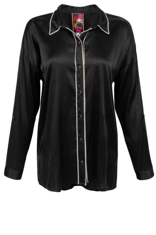 Johnny Was Audrey Collar Blouse