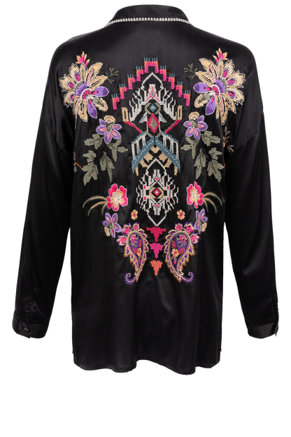 Johnny Was Audrey Collar Blouse