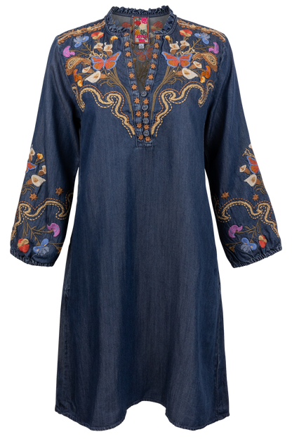 Johnny Was Durago Ruffle Field Dress