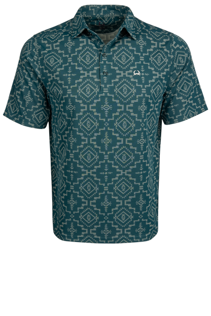 Cinch Arena Flex Shirt - Blue Teal