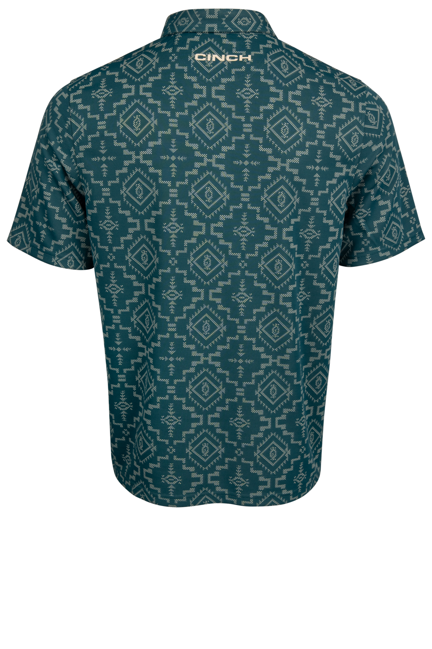 Cinch Arena Flex Shirt - Blue Teal