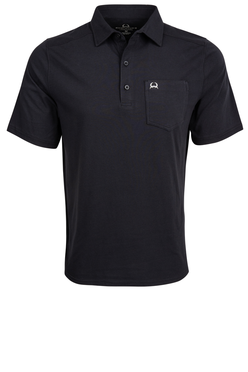 Cinch Arena Flex Polo Shirt - Black