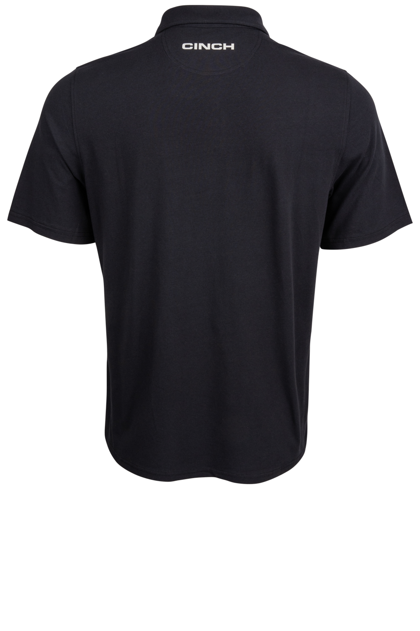 Cinch Arena Flex Polo Shirt - Black