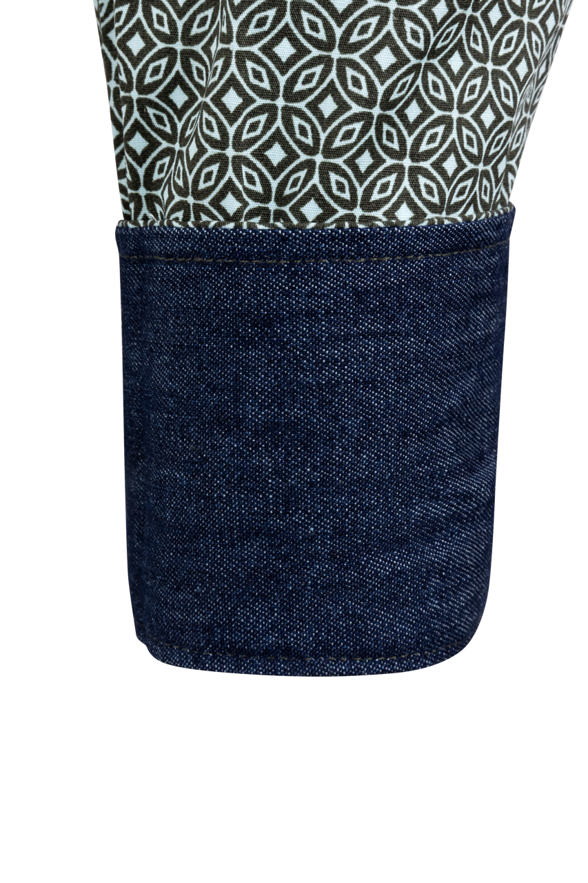 Stetson Men's Snap Front Shirt - Forest