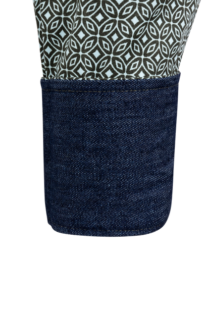 Stetson Men's Snap Front Shirt - Forest