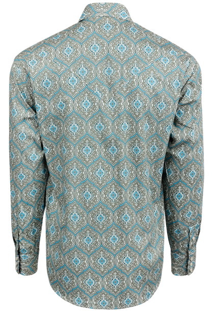 Stetson Men's Snap Front Shirt - Spruce