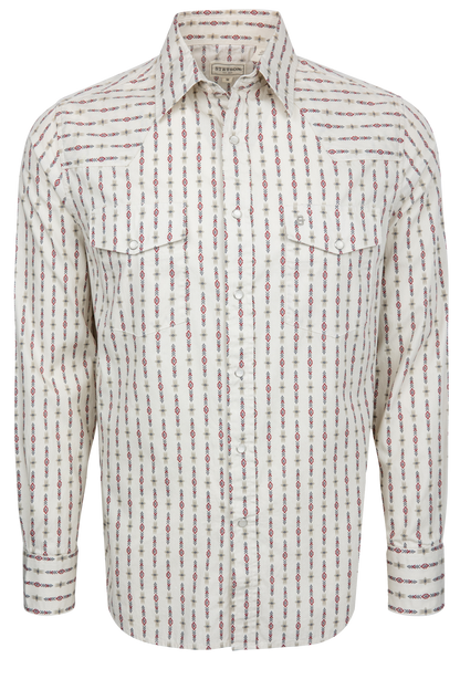 Stetson Men's Snap Front Shirt - Southwest Stripe
