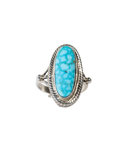 Sterling Silver Kingman Turquoise Ring by Kee