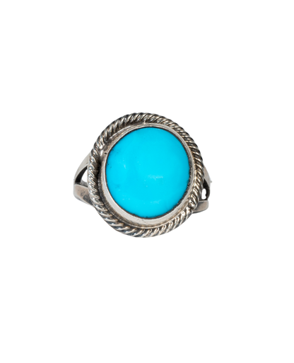 Sterling Silver Royston Turquoise Ring by T. Jon