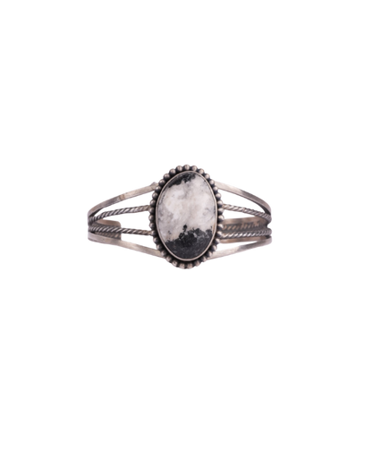 White Buffalo Turquoise Cuff Bracelet
