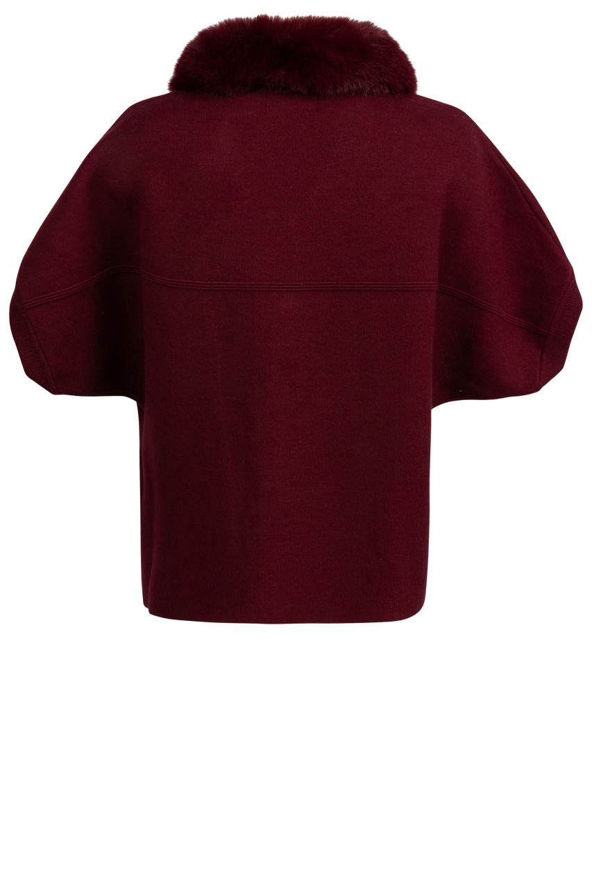 Dolce Cabo Faux Fur Cardigan - Multi Colored