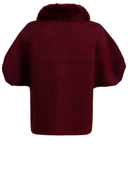 Dolce Cabo Faux Fur Cardigan - Multi Colored