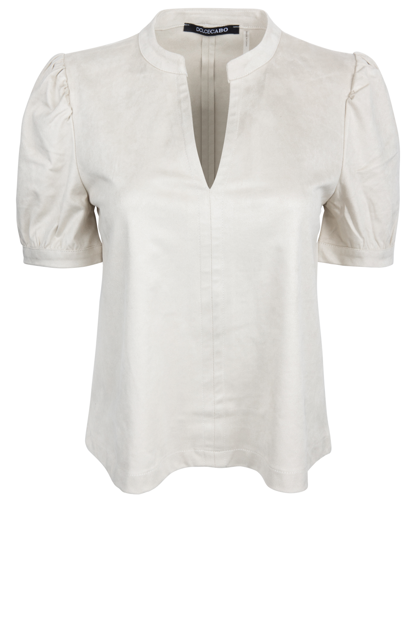Dolce Cabo Faux Suede Top
