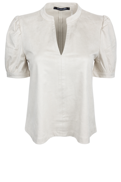 Dolce Cabo Faux Suede Top