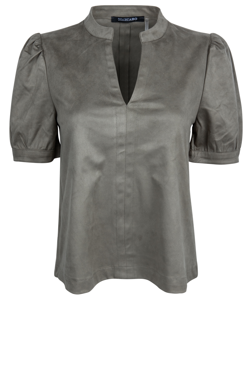 Dolce Cabo Faux Suede Top